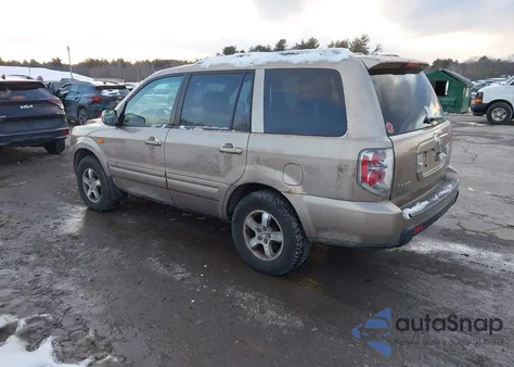 2006 Honda Pilot Ex-L from USA, damaged, VIN 2HKYF18776H545231